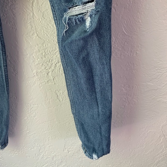 Reformation Hepburn High Rise Skinny Jean in Rainier Wash - Picture 8 of 15
